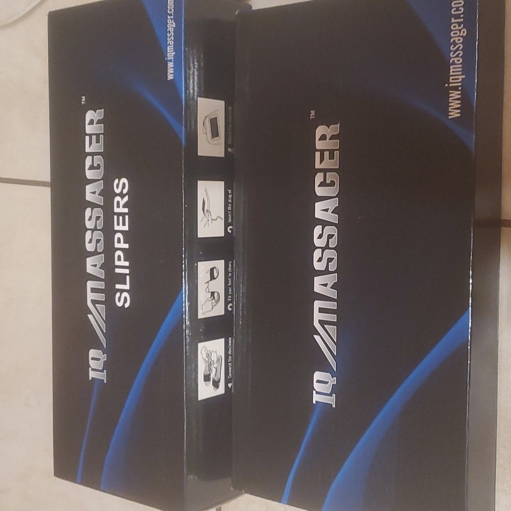 New IQ Massager Slippers & Belt
